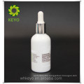 Wholesale pocket glass cosmetic white glass dropper bottle 50 ml